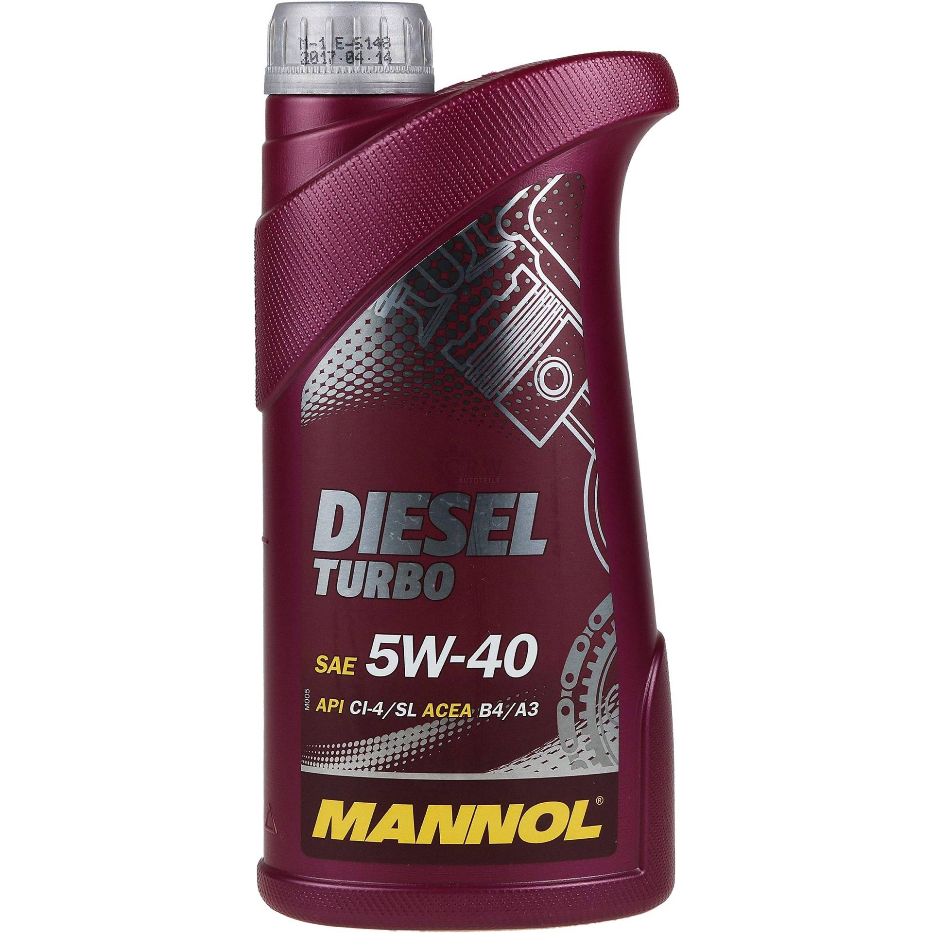 MANNOL Diesel Turbo 5W-40 1 L MANNOL Diesel Turbo 5W-40 1 L von MANNOL