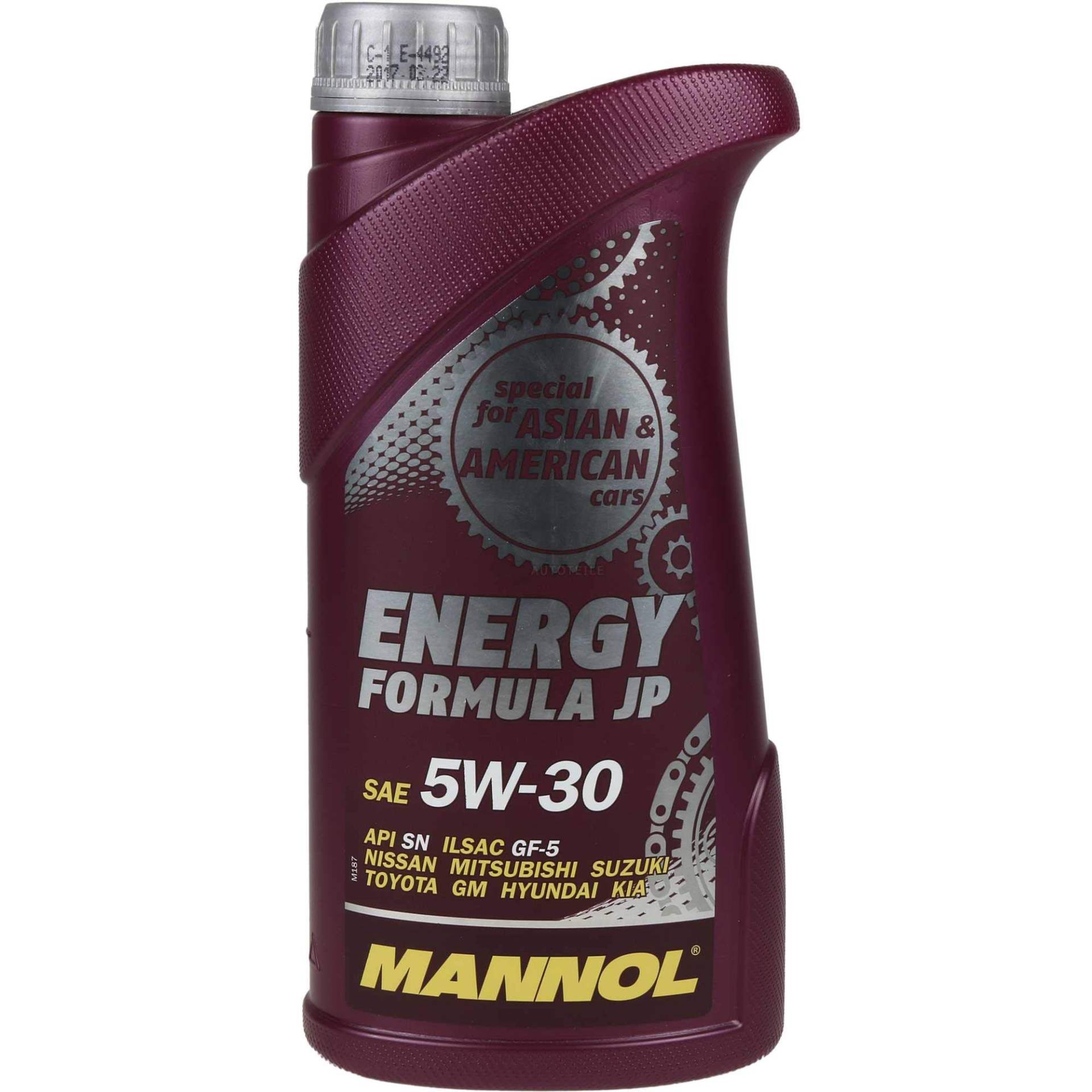 MANNOL Energy Formula JP 5W-30 API SN Motorenöl, 1 Liter von MANNOL