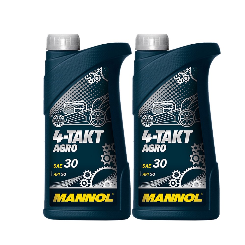 2 x 1L MANNOL 4-Takt Agro SAE 30 API SG/Mineralöl für Traktoren Rasenmähern Generatoren Pumpen 2 x 1L MANNOL 4-Takt Agro SAE 30 API SG/Mineralöl für Traktoren Rasenmähern Generatoren Pumpen von MANNOL