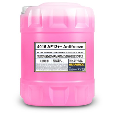 Mannol 20 L Antifreeze AF13++ (-40) Kühlerfrostschutzmittel [Hersteller-Nr. MN4015-20] von MANNOL