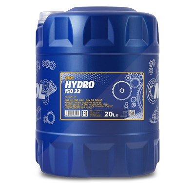 Mannol 20 L Hydro ISO 32 Hydrauliköl [Hersteller-Nr. MN2101-20] von MANNOL