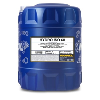 Mannol 20 L Hydro ISO 68 Hydrauliköl [Hersteller-Nr. MN2103-20] von MANNOL