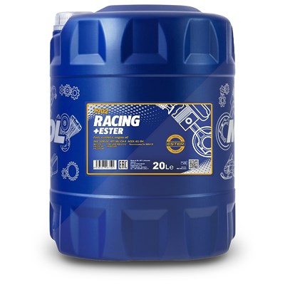 Mannol 20 L Racing+Ester 10W-60 Motoröl [Hersteller-Nr. MN7902-20] von MANNOL