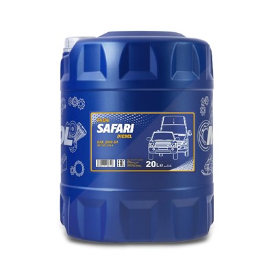 Mannol 20 L SAFARI 20W-50 Motoröl [Hersteller-Nr. MN7404-20] von MANNOL