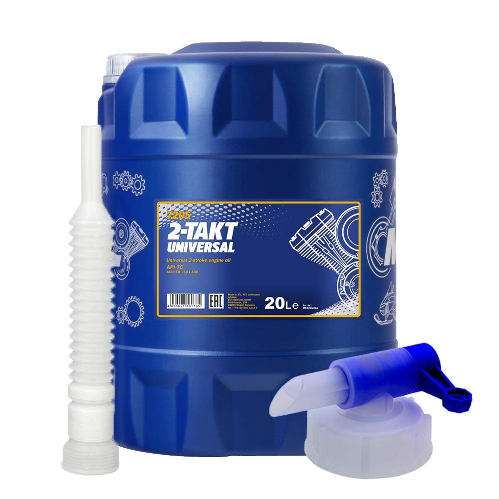 20 Liter, MANNOL 7205 2-Takt Universal API TC Motoröl von MANNOL