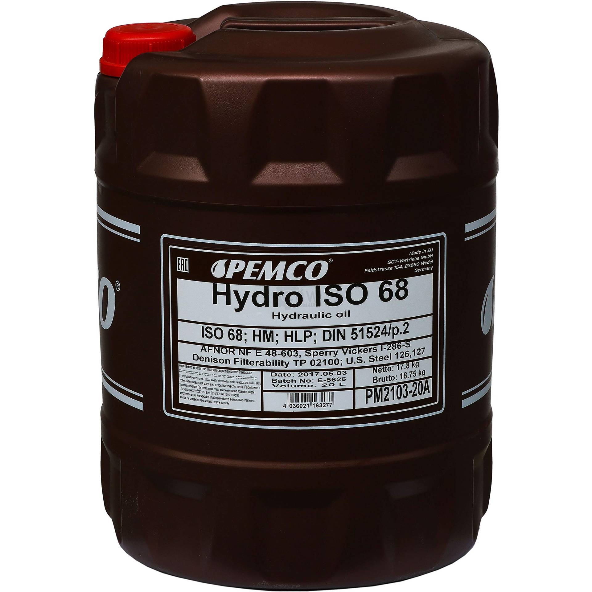 Sct - Mannol PM2103-20 - Hydrauliköl von Pemco