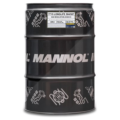 Mannol 208 L Longlife 504/507 5W-30 Motoröl [Hersteller-Nr. MN7715-DR] von MANNOL