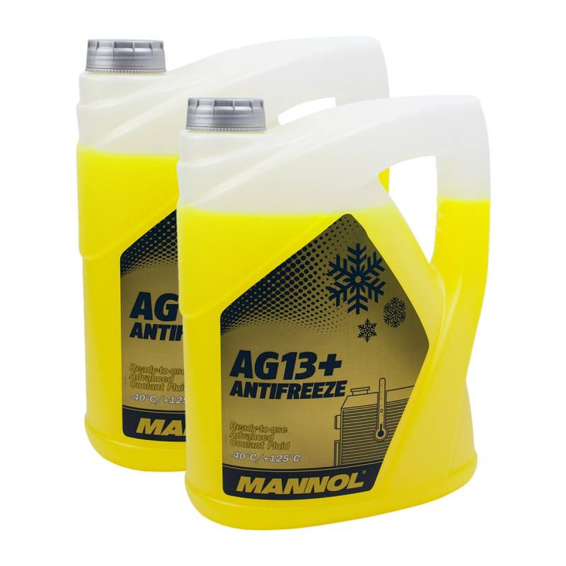 2X MANNOL MN4014-5 AG13+ Advanced Antifreeze -40°C Kühlerfrostschutz 5L von MANNOL_bundle