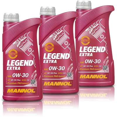 Mannol 3 L Legend Extra 0W-30 von MANNOL