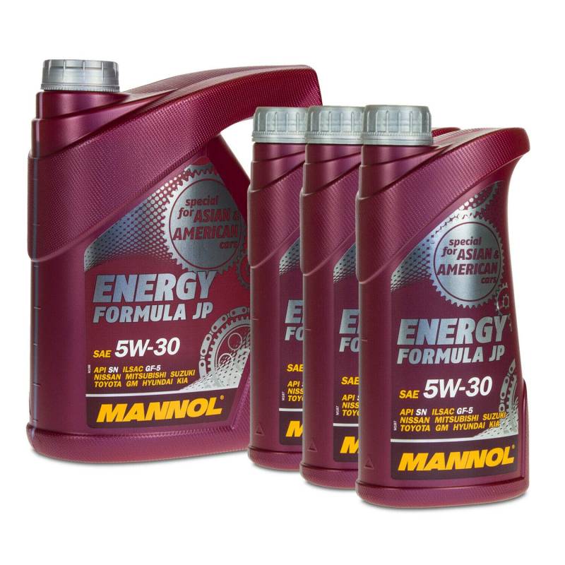 4 + 3 (7 LITER), MANNOL FORMULA JP 5W-30 MOTORÖL von MANNOL