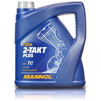 Mannol 4 L 2-Takt Plus Motoröl [Hersteller-Nr. MN7204-4] von MANNOL