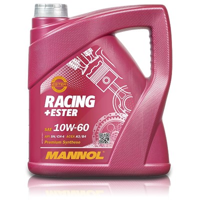 Mannol 4 L Racing+Ester 10W-60 Motoröl [Hersteller-Nr. MN7902-4] von MANNOL