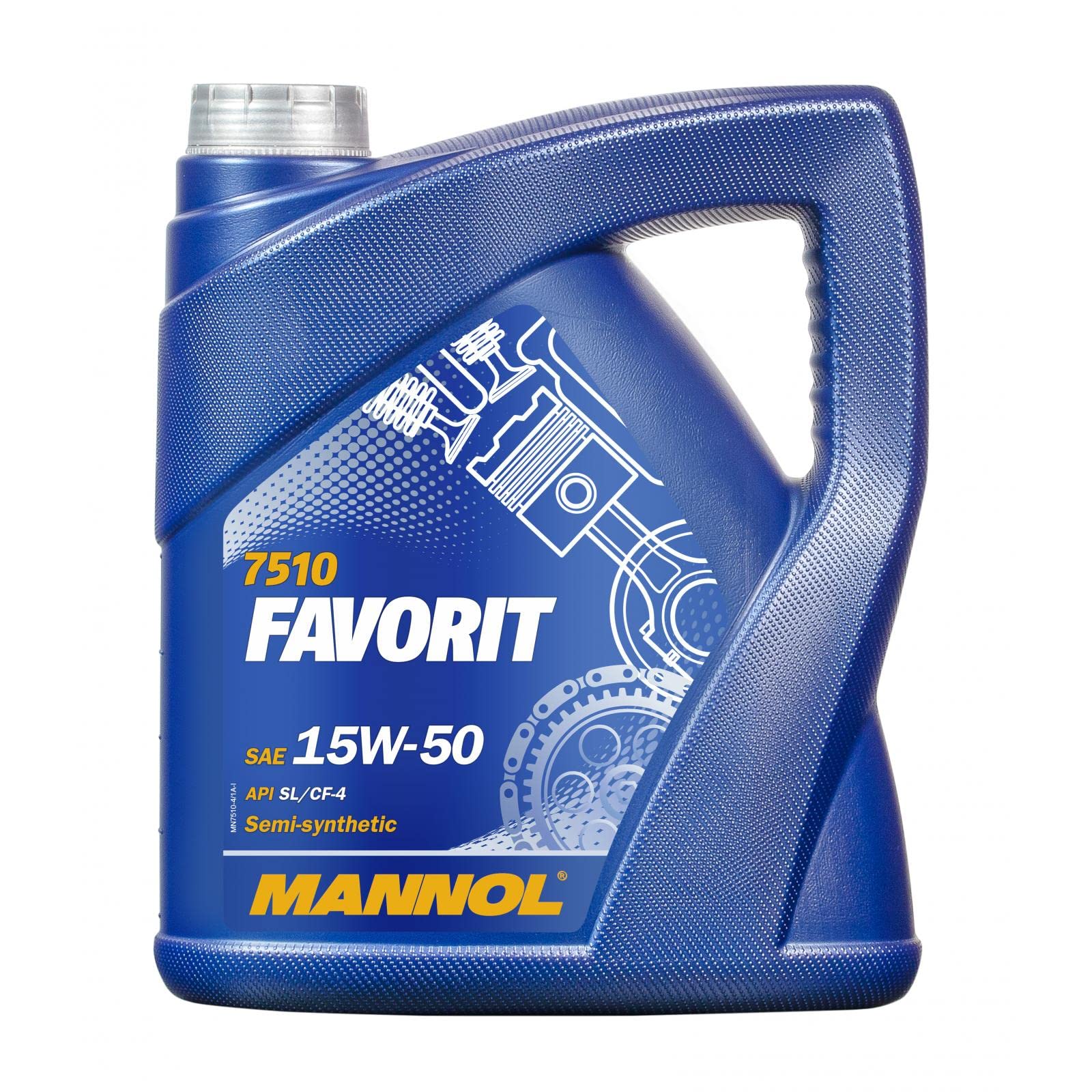 MANNOL Favorit 15W-50 7510 4 L MANNOL Favorit 15W-50 7510 4 L von MANNOL