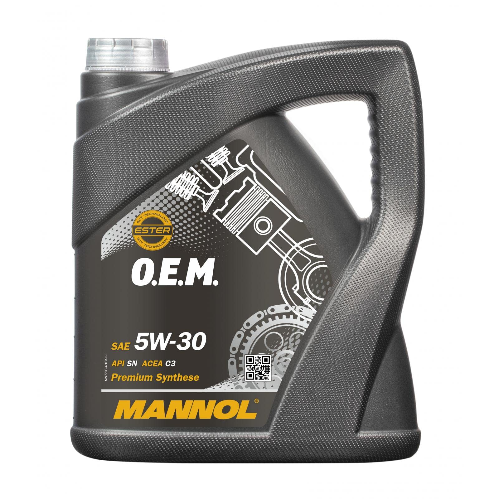 MANNOL 4 Liter Orignal Motoröl 7703 O.E.M. 5W-30 Engine Oil Öl Synthetisch MANNOL 4 Liter Orignal Motoröl 7703 O.E.M. 5W-30 Engine Oil Öl Synthetisch von MANNOL