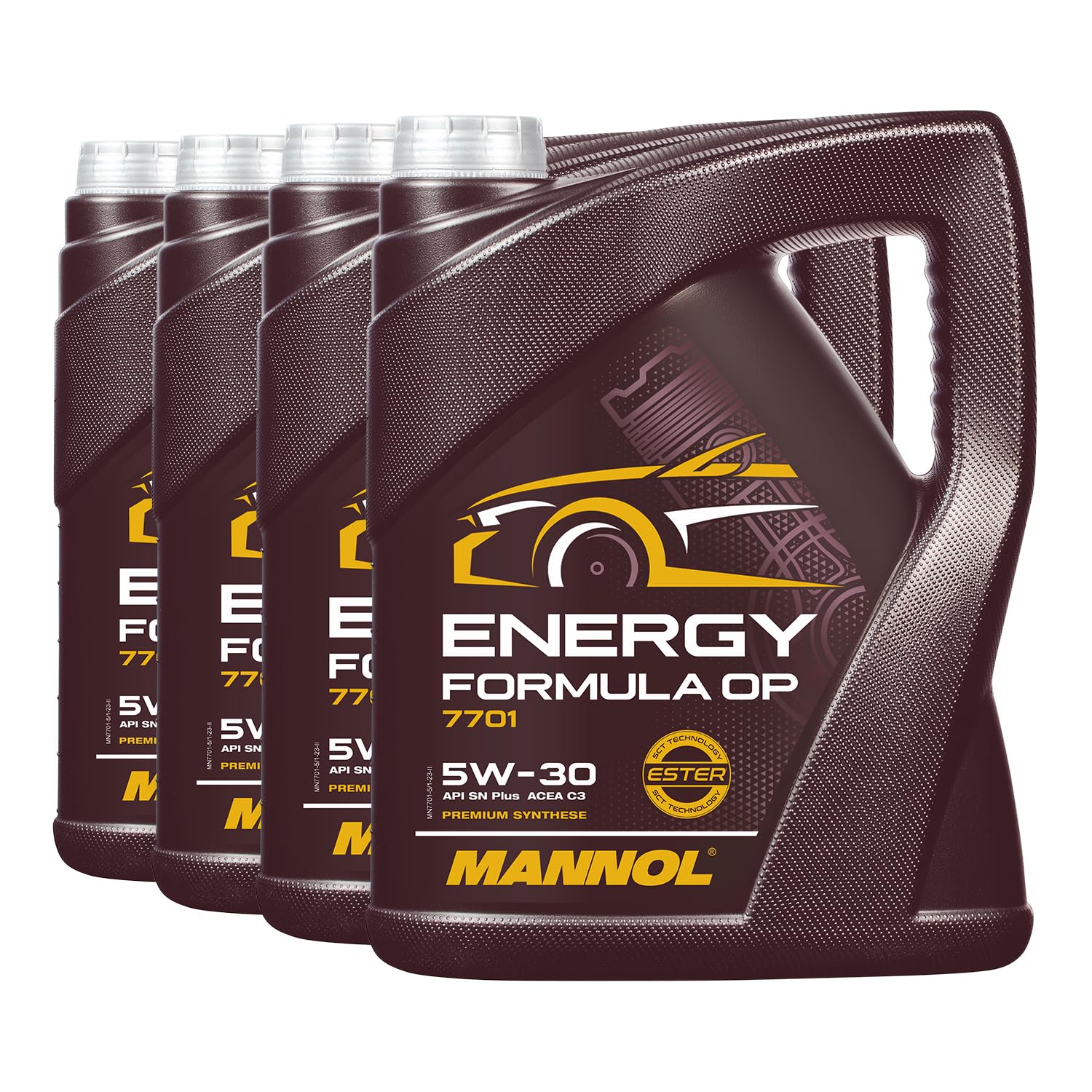 4x 5l, MANNOL 7701 Formula OP 5W-30 DPF C2 C3 Dexos 2 Motoröl von MANNOL