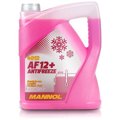 Mannol 5 L Antifreeze AF12+ (-40) Longlife Kühlerfrostschutzmittel [Hersteller-Nr. MN4012-5] von MANNOL