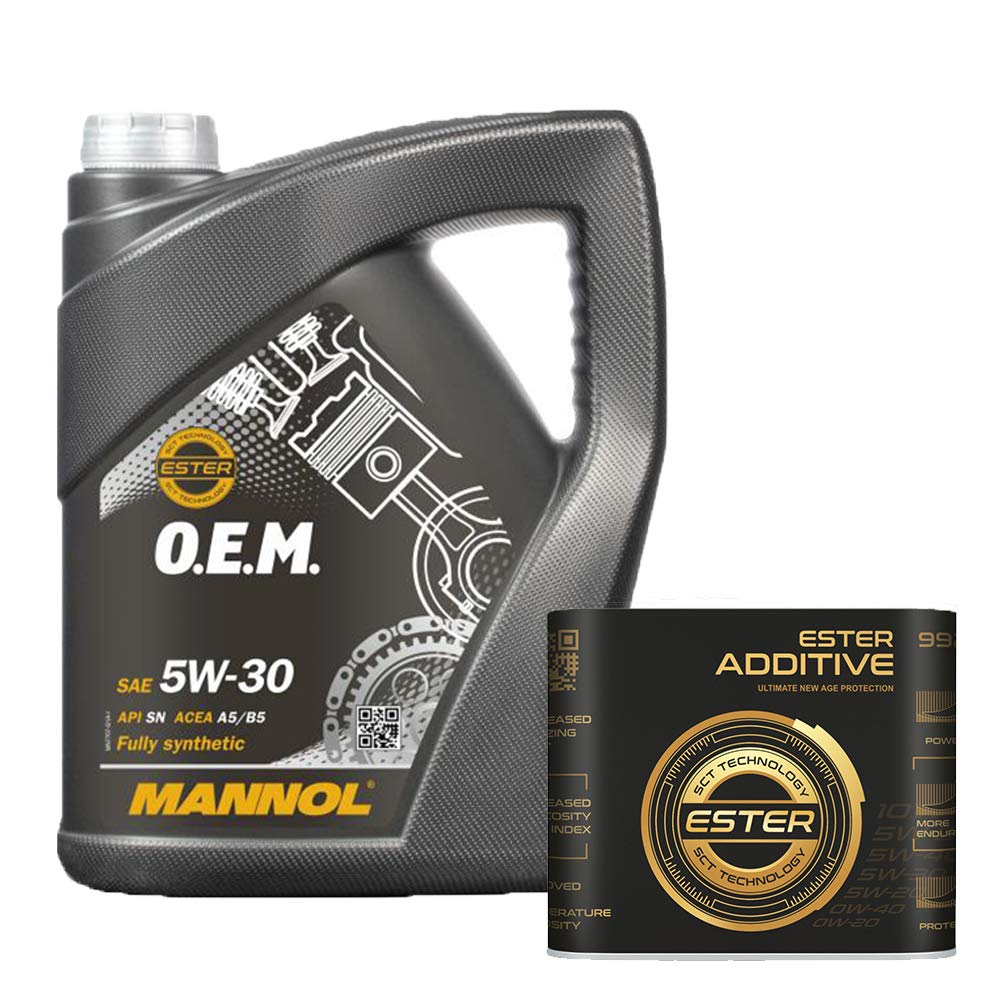 5 Liter, MANNOL 5W-30 O.E.M. 7707 A5 B5 WSS-M2C913-B/C/D inkl 9929 Motoröladditiv 5 Liter, MANNOL 5W-30 O.E.M. 7707 A5 B5 WSS-M2C913-B/C/D inkl 9929 Motoröladditiv von MANNOL