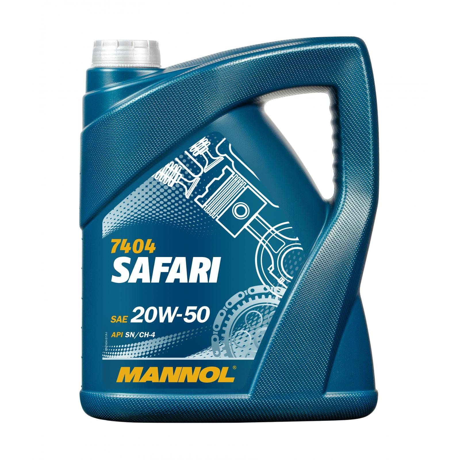 MANNOL Motorenöl 20W-50 Safari API SL/CF 5 Liter von MANNOL
