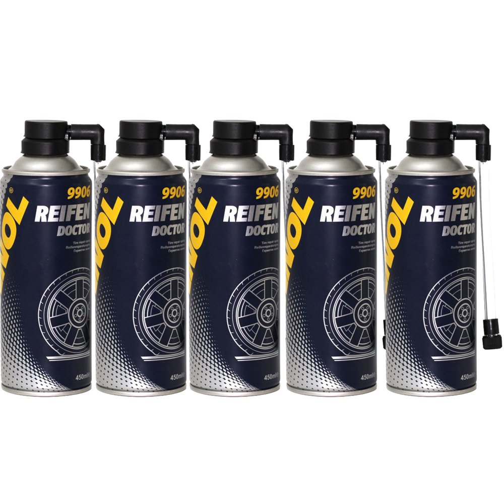 MANNOL 5 x 450ml 9906 Reifen Doctor/Reifendicht MANNOL 5 x 450ml 9906 Reifen Doctor/Reifendicht von MANNOL