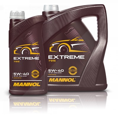 Mannol 6 L Extreme 5W-40 Motoröl [Hersteller-Nr. MN7915-5] von MANNOL