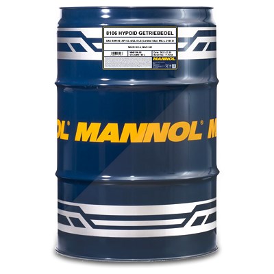 Mannol 60 L Hypoid GL-5 80W-90 Getriebeöl [Hersteller-Nr. MN8106-60] von MANNOL