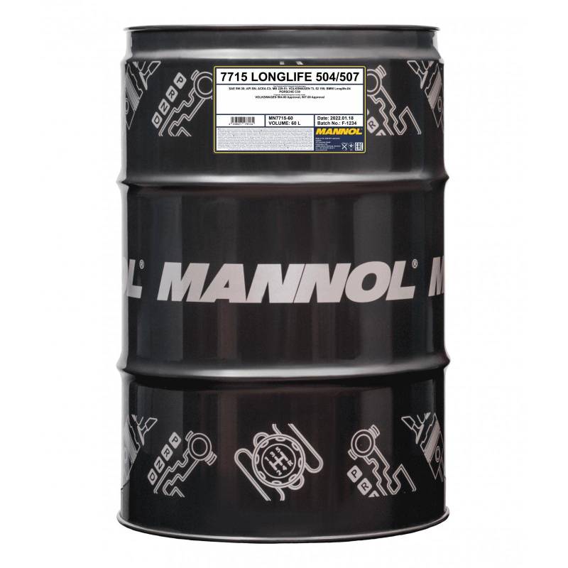 MANNOL 7715 Longlife 504/507 5W-30 60 L von MANNOL