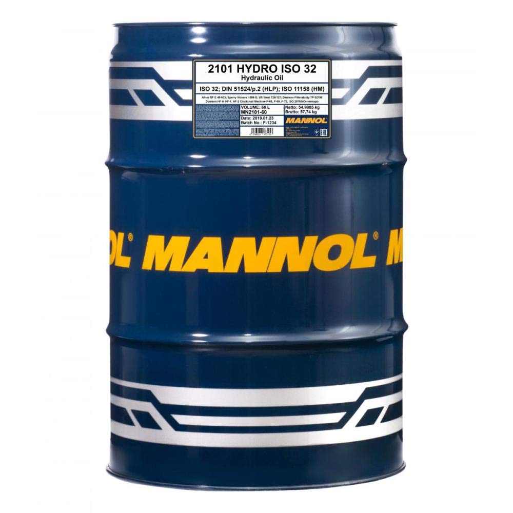 60L Mannol Hydro ISO 32 Hydrauliköl von MANNOL