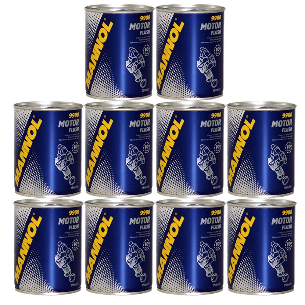 MANNOL 10 x 350ml 9900 Motor Flush/Motorspülung Motoröl Additiv Zusatz MANNOL 10 x 350ml 9900 Motor Flush/Motorspülung Motoröl Additiv Zusatz von MANNOL
