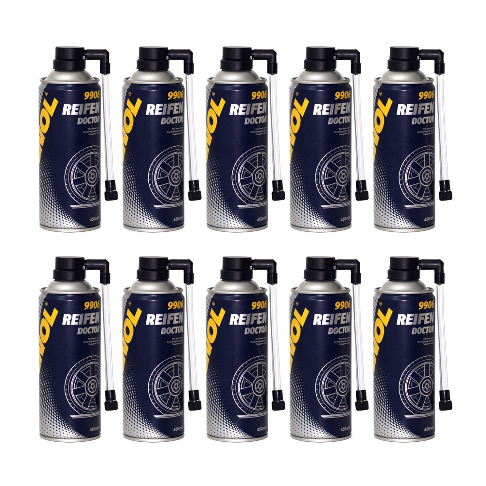 MANNOL 10 x 450ml 9906 Reifen Doctor/Reifendicht Pannenhilfe MANNOL 10 x 450ml 9906 Reifen Doctor/Reifendicht Pannenhilfe von MANNOL