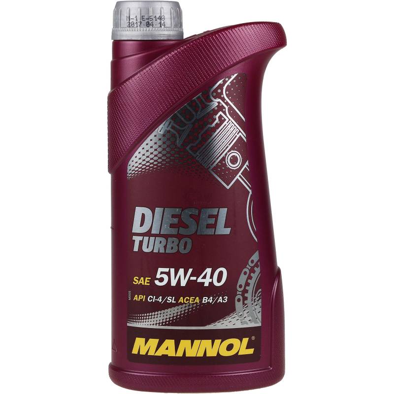 1 Liter Original MANNOL Motoröl Diesel Turbo 5W-40 Engine Oil Öl von MANNOL