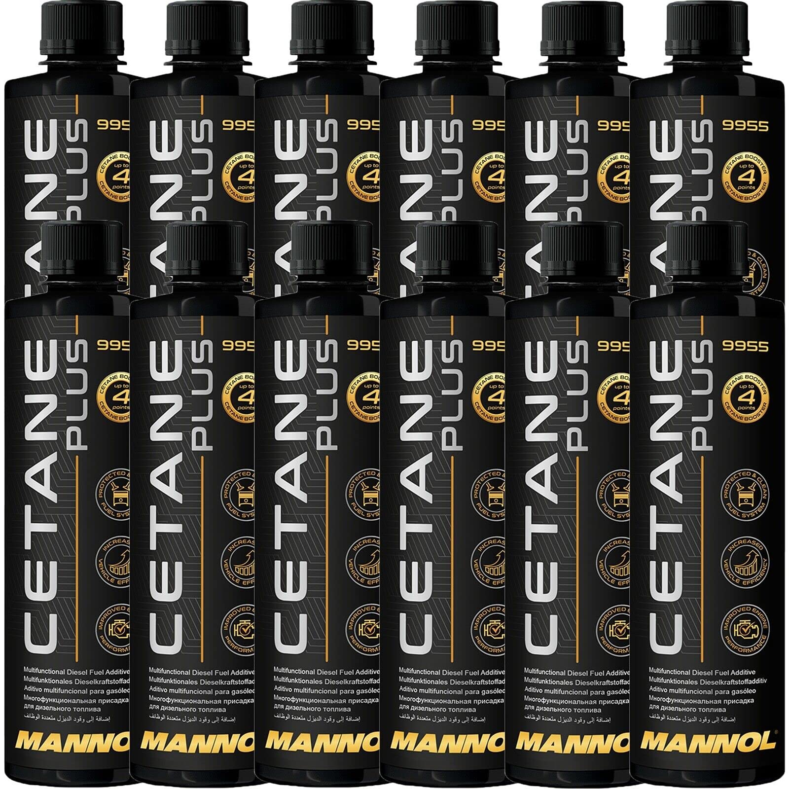 MANNOL 12x 450mL 9955 CETANE Plus Diesel KRAFSTOFF ADDITIV DIESELZUSATZ Reiniger MANNOL 12x 450mL 9955 CETANE Plus Diesel KRAFSTOFF ADDITIV DIESELZUSATZ Reiniger von MANNOL