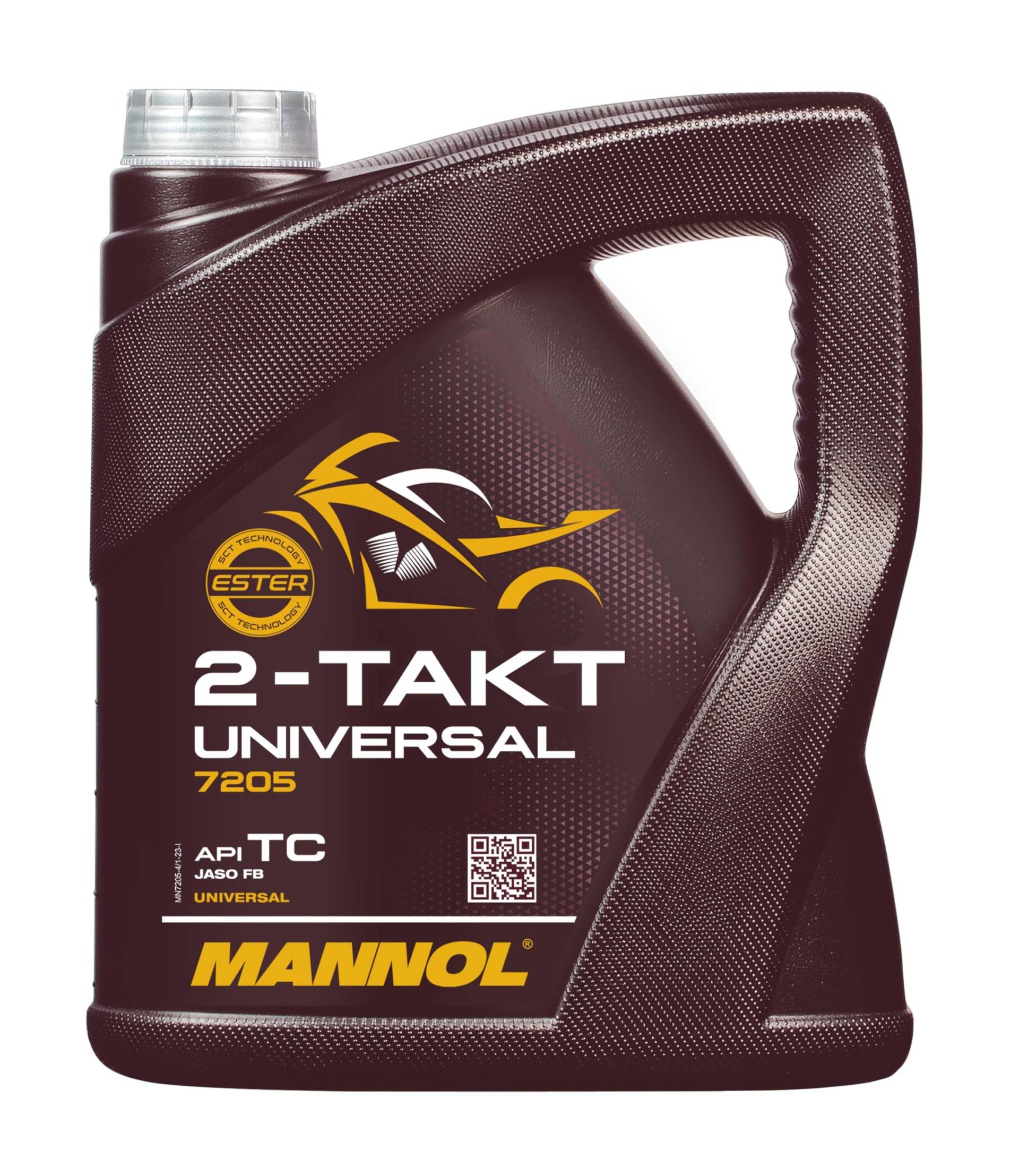 MANNOL Motorenöl 2-Takt Universal API TC, 4 Liter von MANNOL