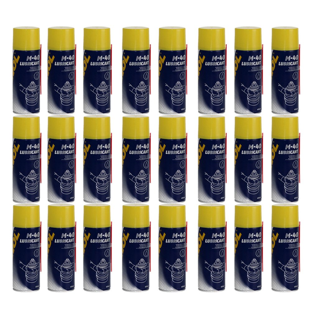 MANNOL 24 x 450ml 9899 M-40 Multifunktion/Kriechöl Rostlöser Multifunktionspray MANNOL 24 x 450ml 9899 M-40 Multifunktion/Kriechöl Rostlöser Multifunktionspray von MANNOL