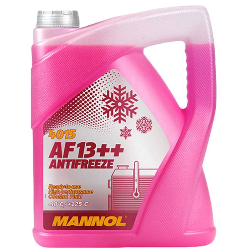 MANNOL 5 Liter, AF13++ -40°C Antifreeze Kühlerfrostschutz Fertigmischung G13 von MANNOL