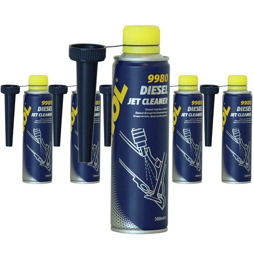 MANNOL 6 x 300ml 9980 Diesel Jet Cleaner/Diesel Einspritz System Reiniger Zusatz von MANNOL