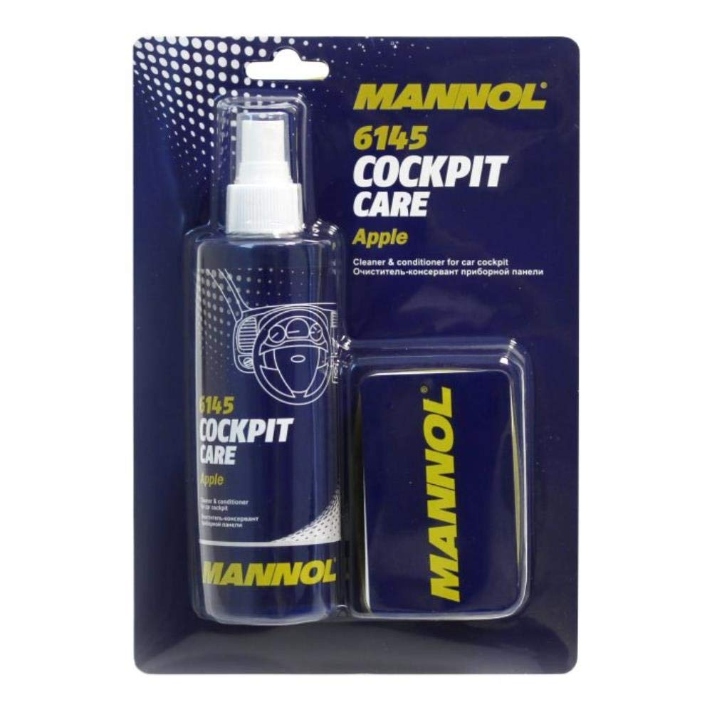 MANNOL 6149 COCKPIT CARE VANILLA REINIGER PUMPSPRAY+SCHWAMM VANILLEDUFT 250ML von MANNOL