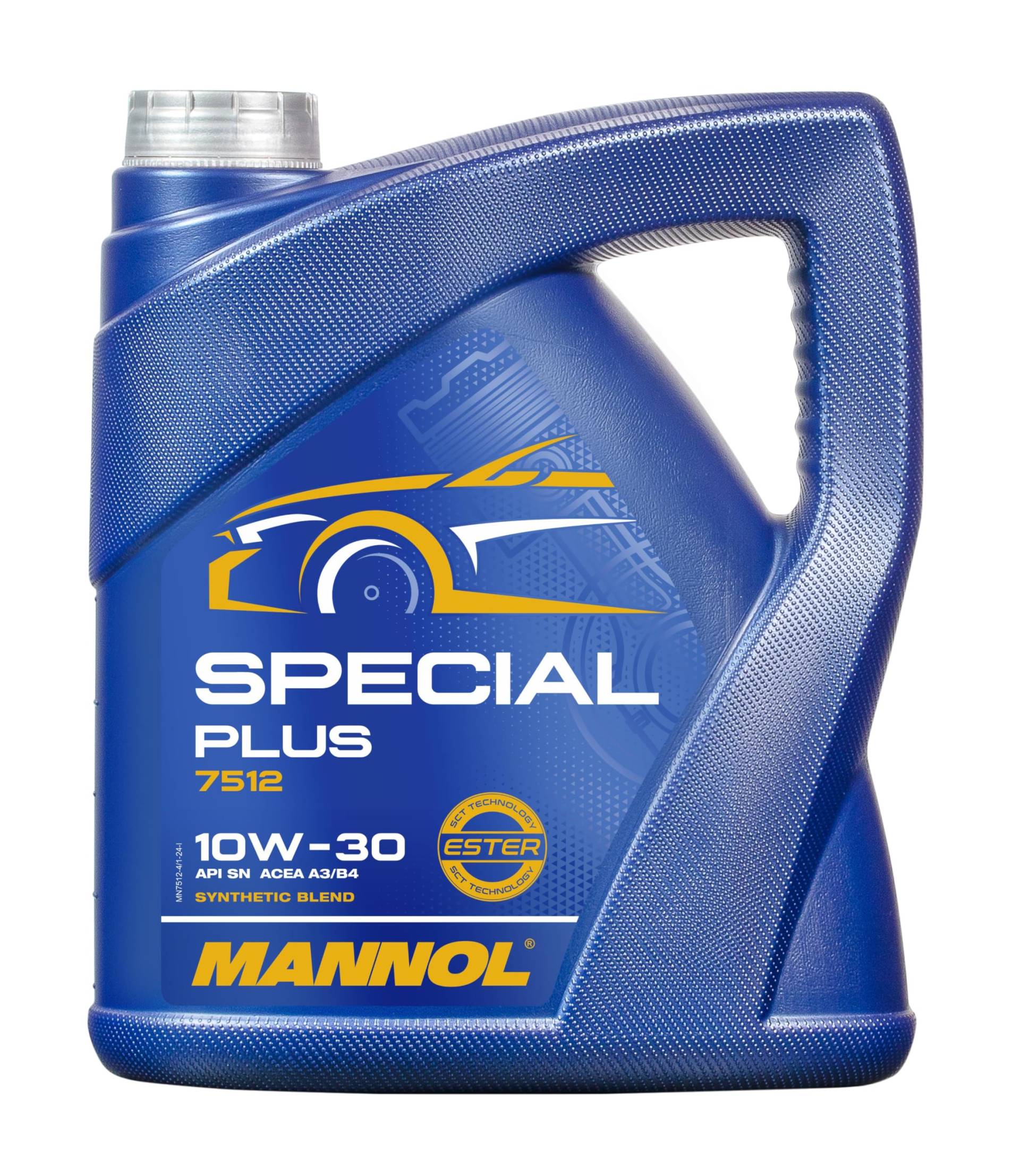 MANNOL 7512 Special Plus 10W-30 API SL/CF Motorenöl, 4 Liter von MANNOL