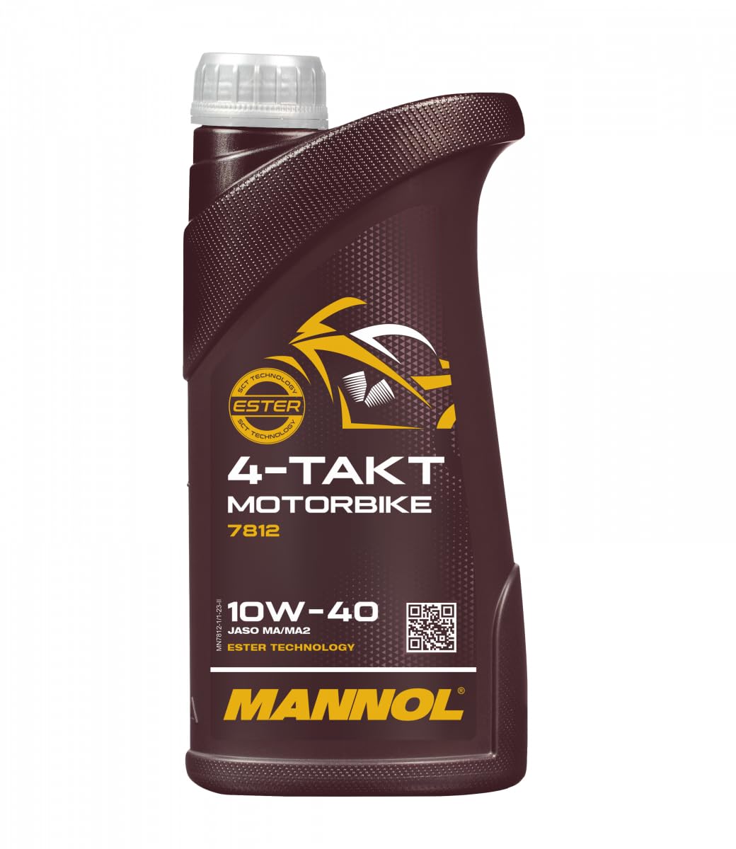 1 Liter Orignal MANNOL Motoröl Motorrädöl 7812 Motorbike 4-Takt API SL Oil von MANNOL