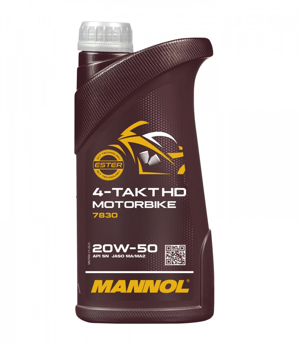 MANNOL 7830 4-Takt Motorbike 20W-50 HD 1 L MANNOL 7830 4-Takt Motorbike 20W-50 HD 1 L von MANNOL