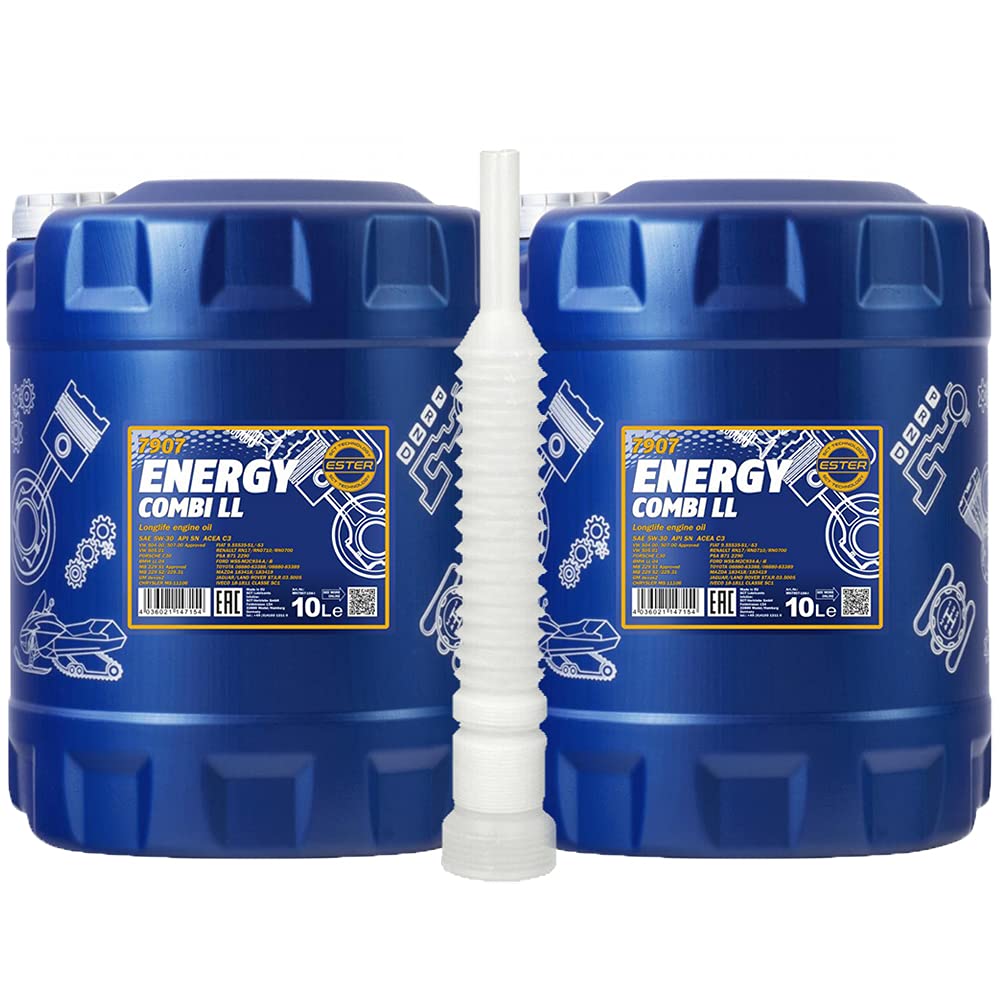 MANNOL 7907 Energy Combi LL 5W-30 Longlife 504 507, 2 x 10 Liter von MANNOL