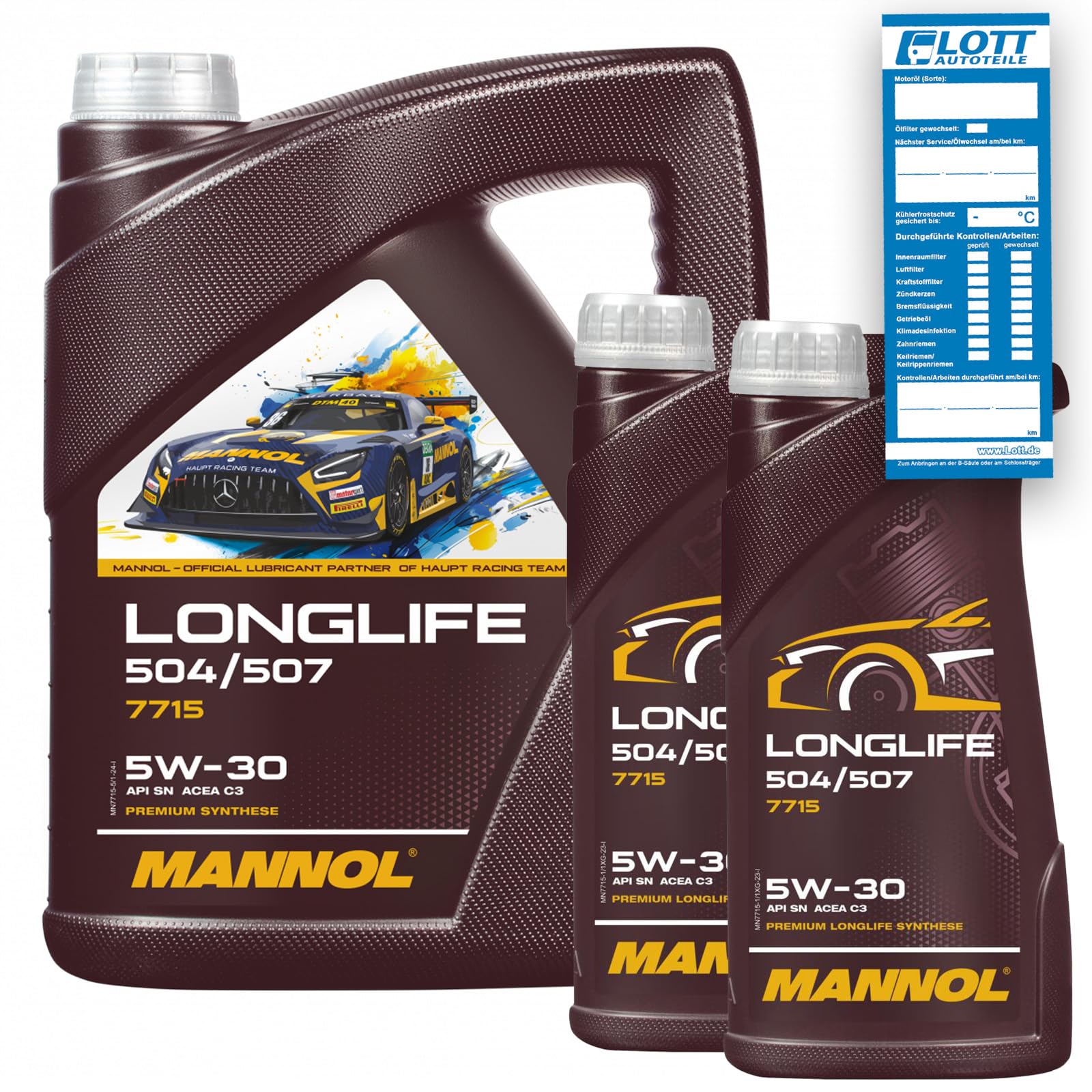 MANNOL 7L MN7715 LL 5W-30 Longlife Motoröl Motorenöl MANNOL 7L MN7715 LL 5W-30 Longlife Motoröl Motorenöl von MANNOL