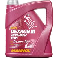 MANNOL Automatikgetriebeöl ATF III MN8206-4  MERCEDES-BENZ,VOLVO,IVECO,ATEGO 2,ECONIC,F7,FE,FH,FH12,FH16,FL,FL II,FL III,FL6,FM,FM12,FM7,FM9,FMX von MANNOL