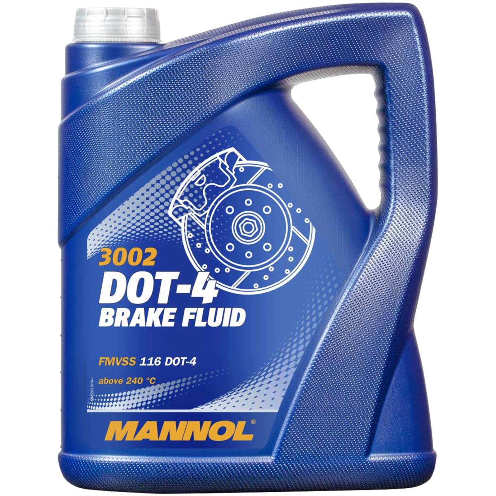 MANNOL Bremsflüssigkeit DOT-4 Brake Fluid 5L 8942 von MANNOL