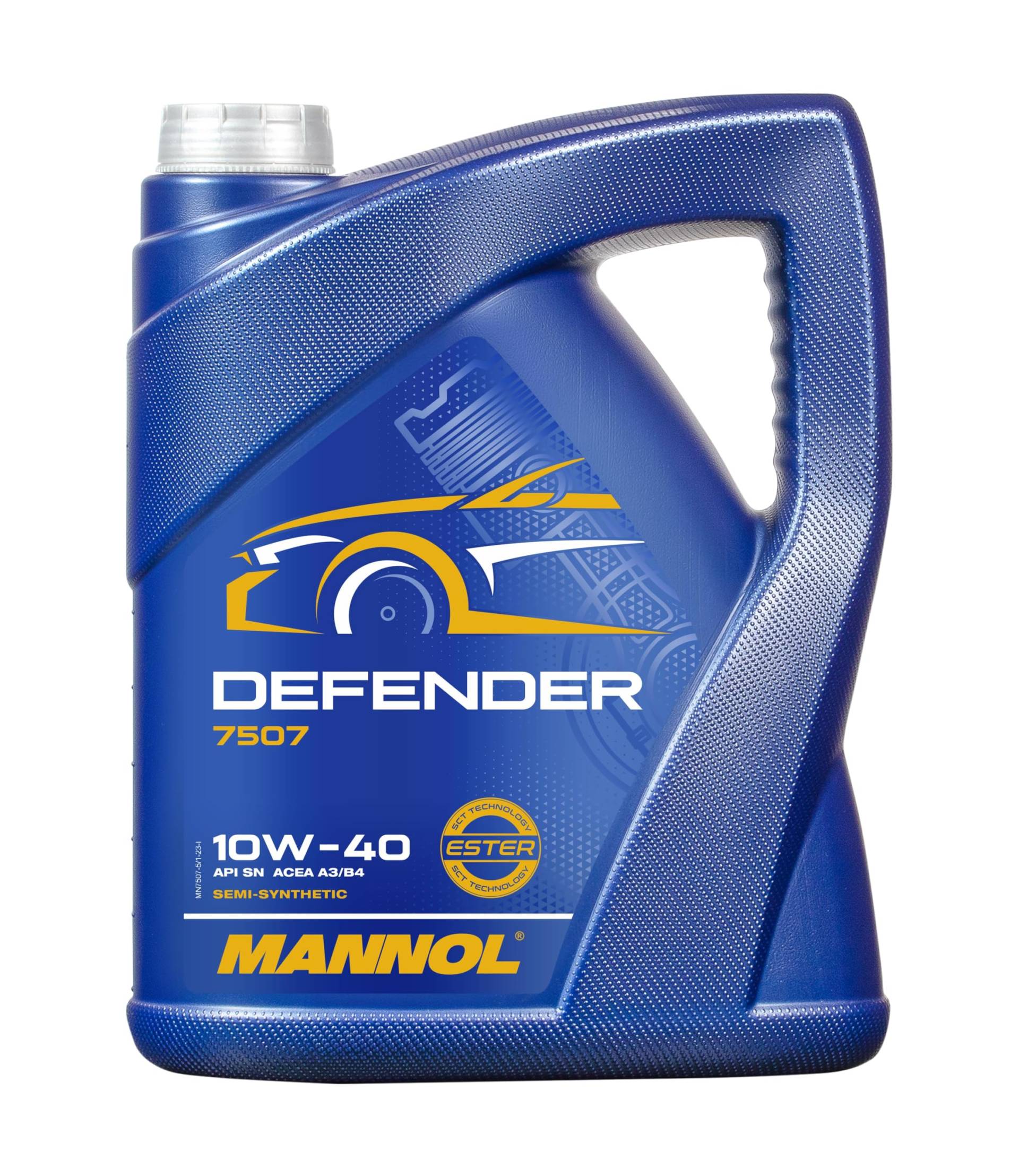 Original MANNOL 1x5 Liter Defender 10W-40 API SL/CF Öl Motoröl MN7507-5 von MANNOL