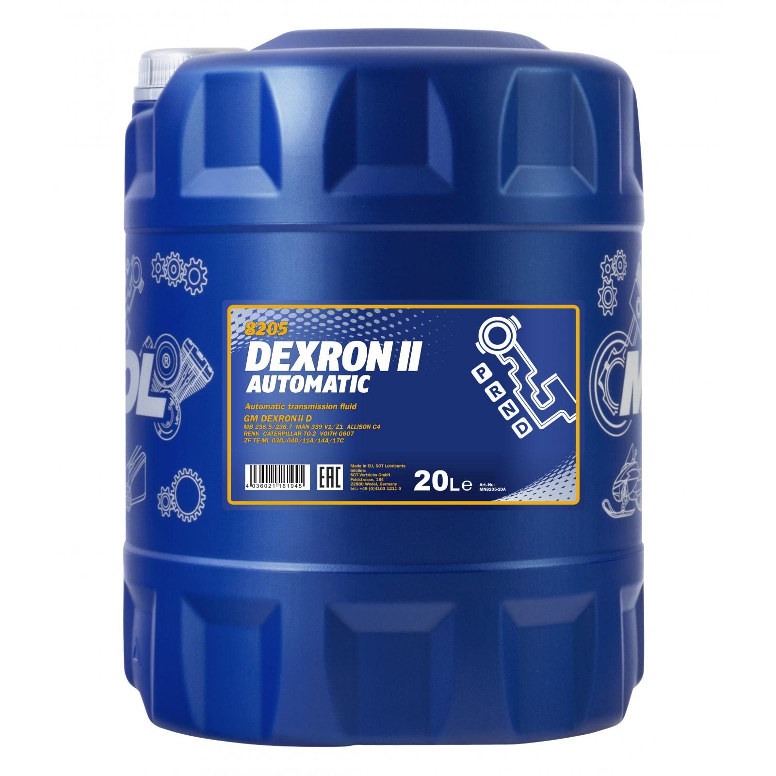 MANNOL Automatic ATF Dexron II 20 L MANNOL Automatic ATF Dexron II 20 L von MANNOL