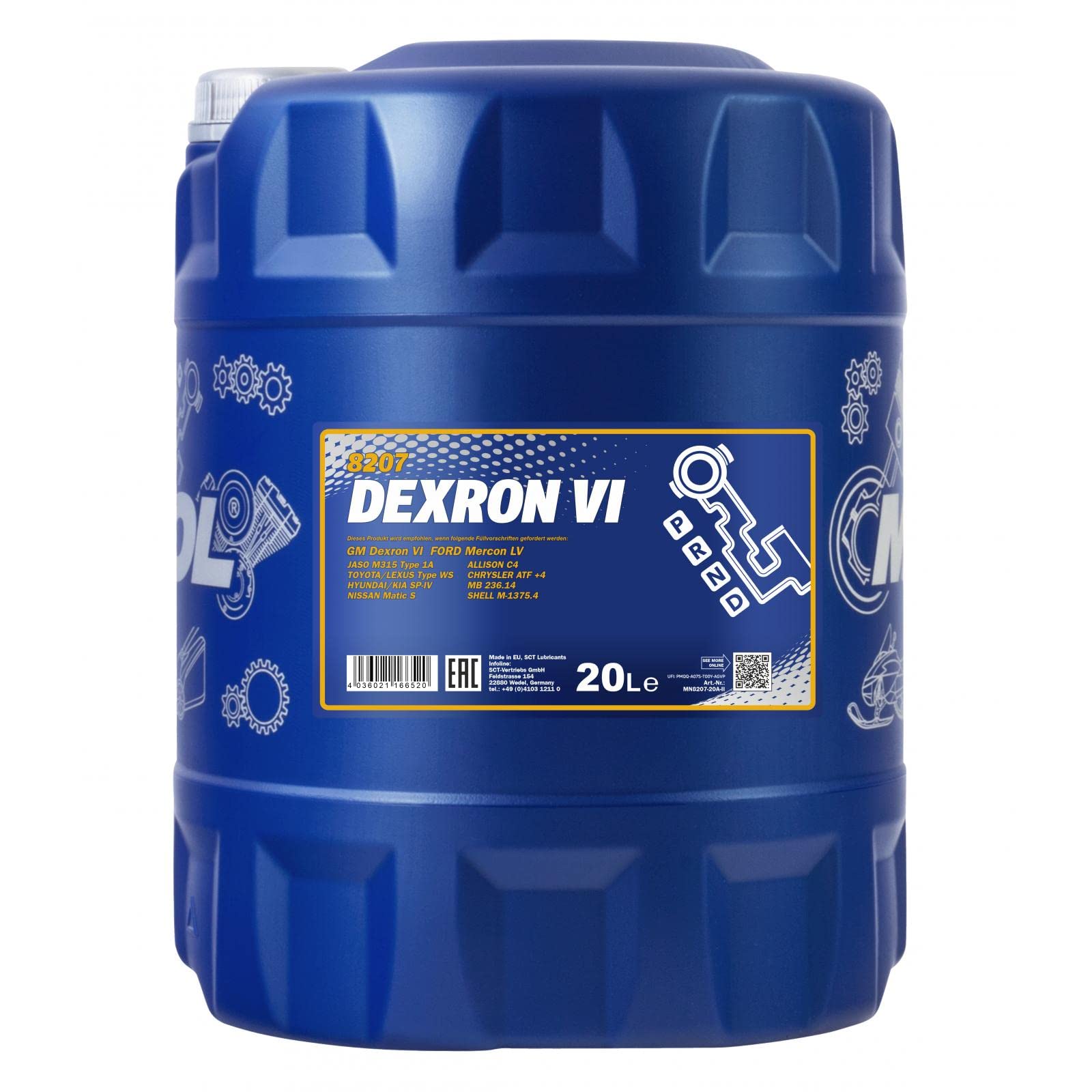MANNOL ATF Dexron VI 20 L MANNOL ATF Dexron VI 20 L von MANNOL