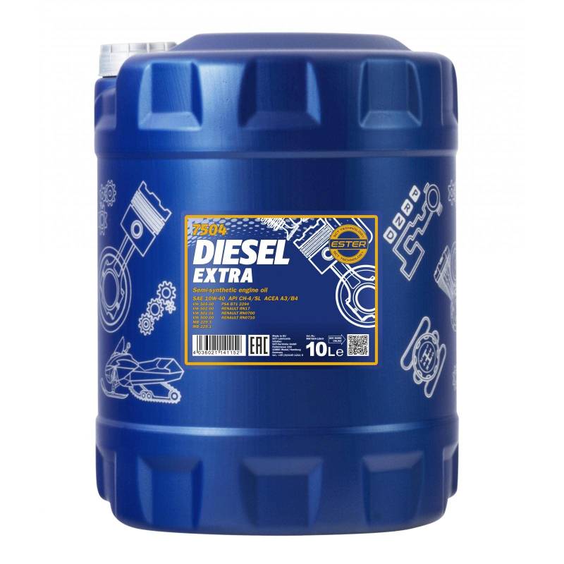 MANNOL Diesel Extra 10W-40 10 L von MANNOL