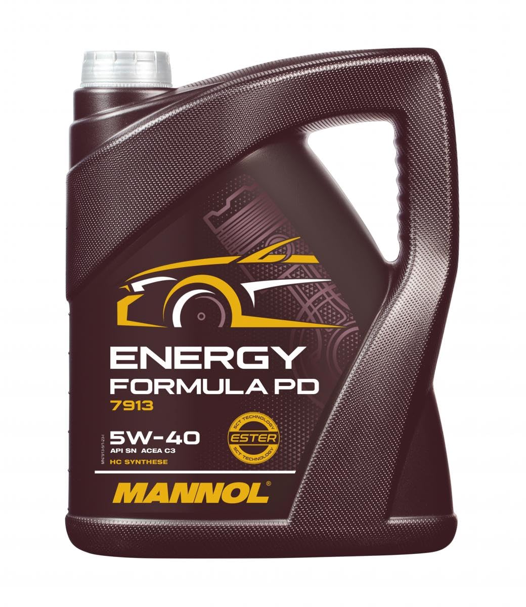 MANNOL Energy Formula PD 5W-40 Motoröl für Benzin & Diesel, 5 Liter – Maximale Leistung & Schutz MANNOL Energy Formula PD 5W-40 Motoröl für Benzin & Diesel, 5 Liter – Maximale Leistung & Schutz von MANNOL