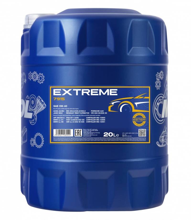 MANNOL Extreme 5W-40 20 L von MANNOL