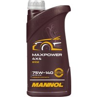 MANNOL Getriebeöl 75W-140 MN8102-1  SCANIA,3 - series,3 - series bus,4 - series,L,P,G,R,S - series,P,G,R,T - series von MANNOL